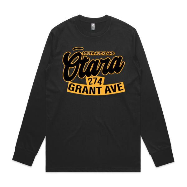GRANT AVE, OTRA, AKL - Mens Classic Long Sleeved Tee Thumbnail