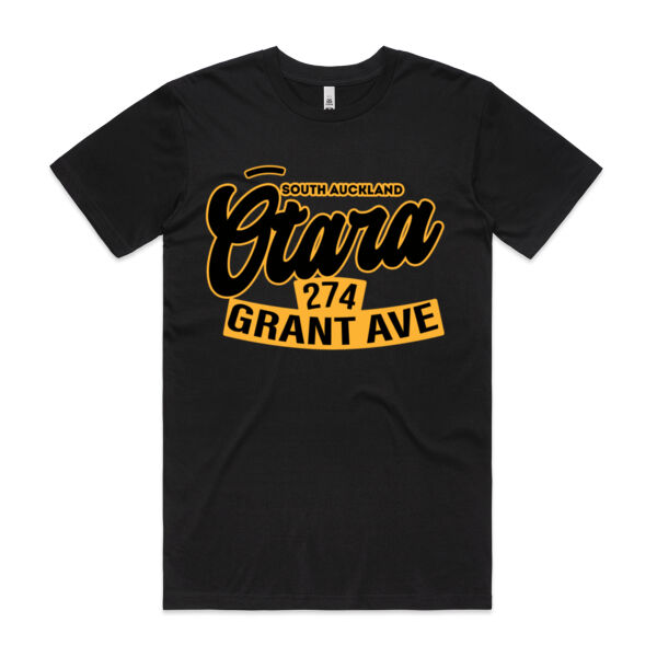GRANT AVE, OTRA, AKL - Mens Basic Tee Thumbnail