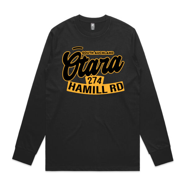 HAMILL RD, OTARA, AKL - Mens Classic Long Sleeved Tee Thumbnail