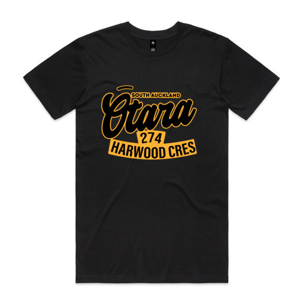 HARWOOD CRES, OTARA, AKL - Mens Staple T shirt Thumbnail