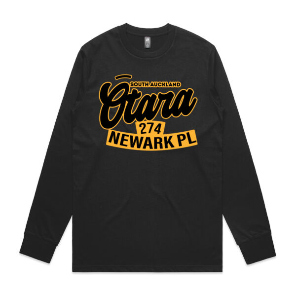 NEWARK PL, OTARA, AKL - Mens Classic Long Sleeved Tee Thumbnail