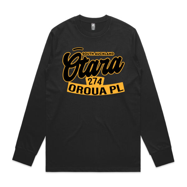 OROUA PL, OTARA, AKL - Mens Classic Long Sleeved Tee Thumbnail
