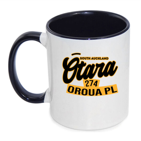 OROUA PL, OTARA, AKL - Inner Coloured Mug Thumbnail
