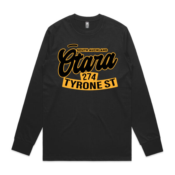 TYRONE ST, OTARA, AKL - Mens Classic Long Sleeved Tee Thumbnail