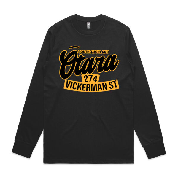 VICKERMAN ST, OTARA, AKL - Mens Classic Long Sleeved Tee Thumbnail