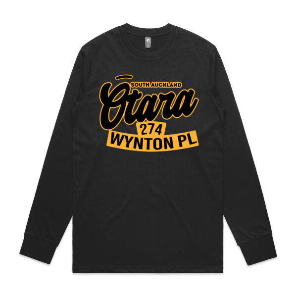 WYNTON PL, OTARA,  AKL - Mens Classic Long Sleeved Tee Thumbnail