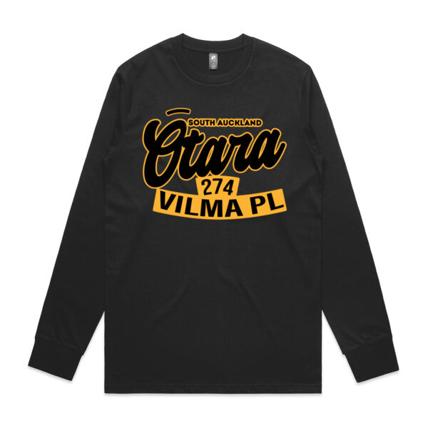VILMA PL, OTARA, AKL - Mens Classic Long Sleeved Tee Thumbnail