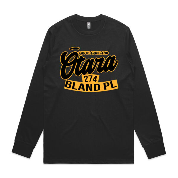 BLAND PL, OTARA, AKL - Mens Classic Long Sleeved Tee Thumbnail