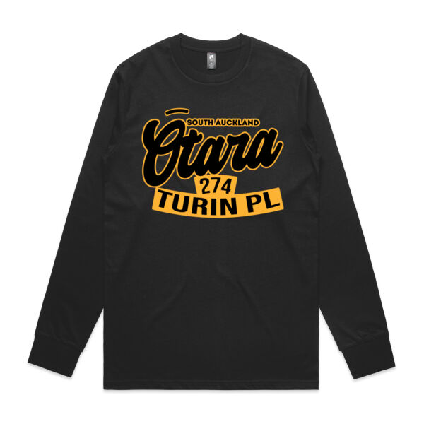 TURIN PL, OTARA, AKL - Mens Classic Long Sleeved Tee Thumbnail