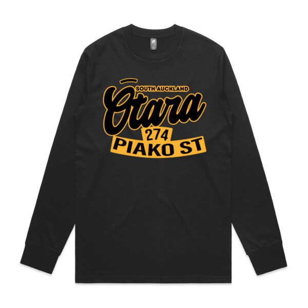 PIAKO ST, Otara, AKL - Mens Classic Long Sleeved Tee Thumbnail