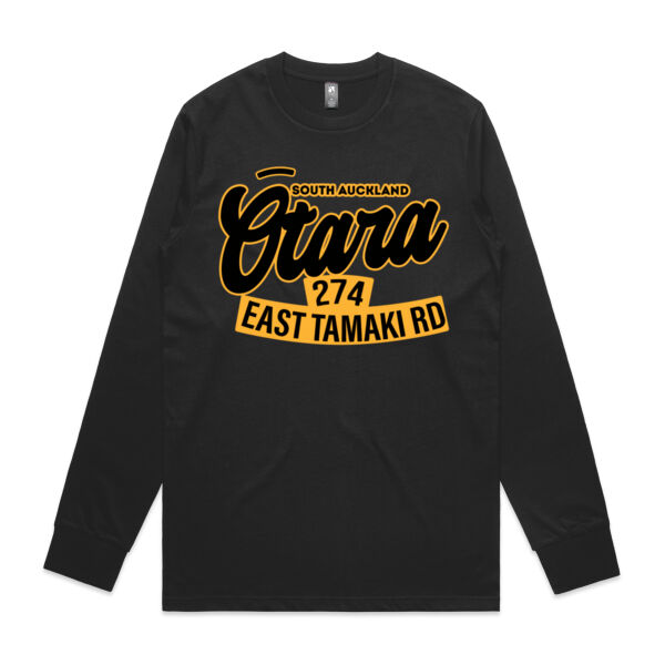 EAST TAMAKI RD, OTARA, AKL - Mens Classic Long Sleeved Tee Thumbnail