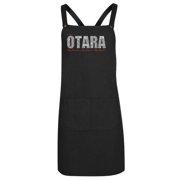 E TŪ ŌTARA - Cross Back Canvas Apron Thumbnail