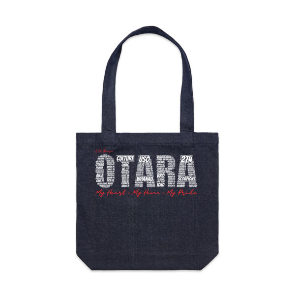 E TŪ ŌTARA - Denim Carrie Tote Thumbnail