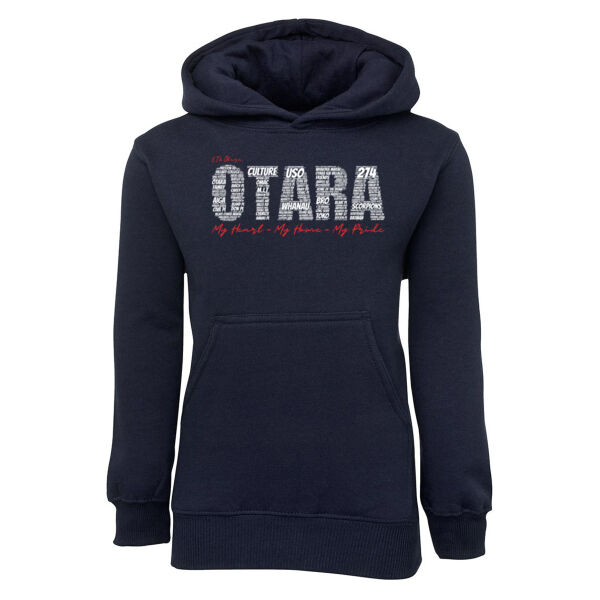 E TŪ ŌTARA - Kids Fleecy Hoodie Thumbnail