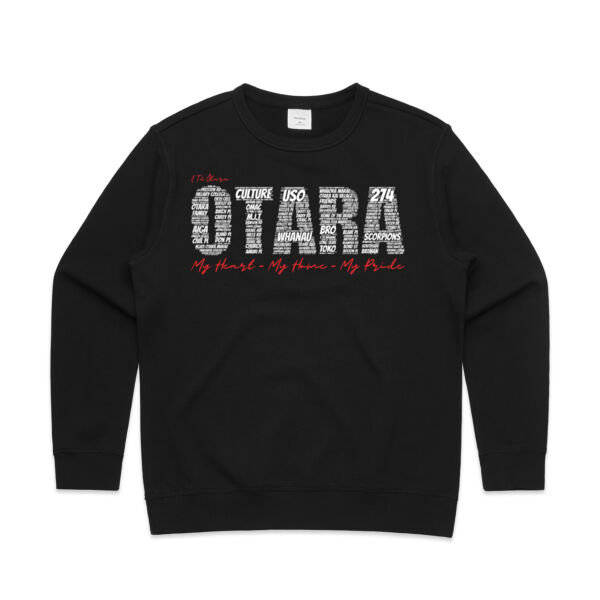 E TŪ ŌTARA - Womens Premium Crew Thumbnail