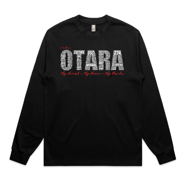 E TŪ ŌTARA - Mens Heavy Long Sleeve Tee Thumbnail