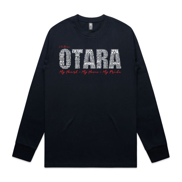 E TŪ ŌTARA - Mens Classic Long Sleeved Tee Thumbnail