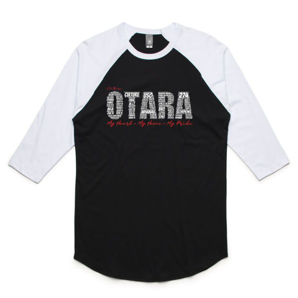 E TŪ ŌTARA - Mens Raglan Tee Thumbnail