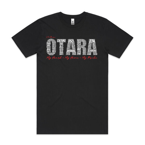 E TŪ ŌTARA - Mens Block T shirt Thumbnail