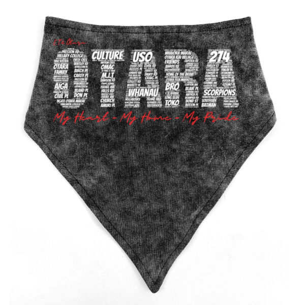 E TŪ ŌTARA - Stonewash Bandana Bib Thumbnail