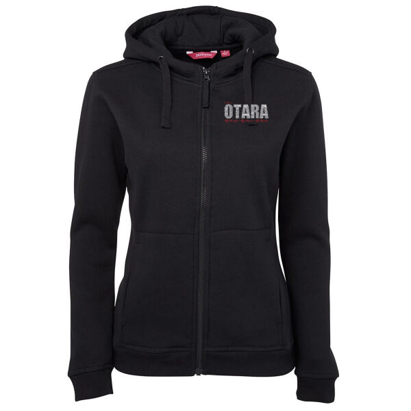 E TŪ ŌTARA - Ladies Full Zip Fleecy Hoodie Thumbnail