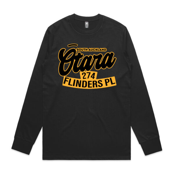 FLINDERS PL, OTARA, AKL - Mens Classic Long Sleeved Tee Thumbnail