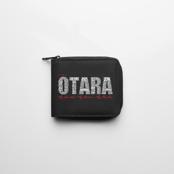 E Tū Ōtara - Recycled Zip Wallet Thumbnail