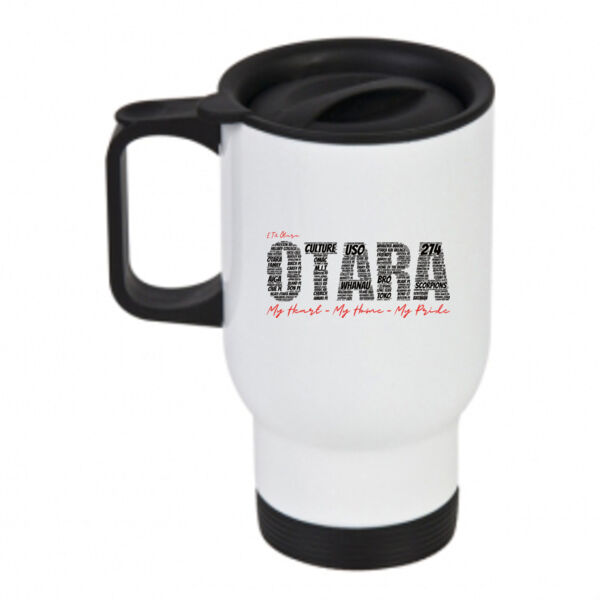 E Tū Ōtara - Travel Mug Thumbnail