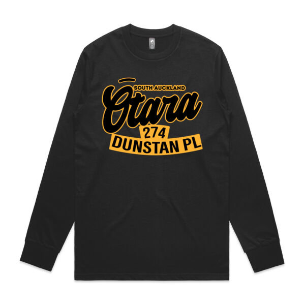 DUNSTAN PL, OTARA, AKL - Mens Classic Long Sleeved Tee Thumbnail