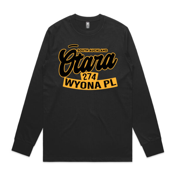 WYONA PL, OTARA, AKL - Mens Classic Long Sleeved Tee Thumbnail