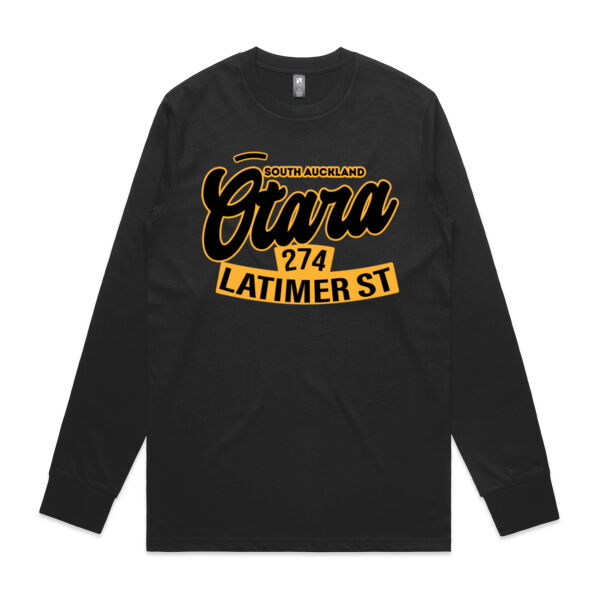 LATIMER ST , OTARA, AKL - Mens Classic Long Sleeved Tee Thumbnail