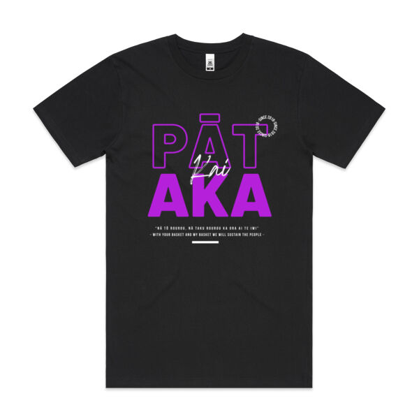 Pataka Kaitiaki Collection - Mens Block T shirt Thumbnail
