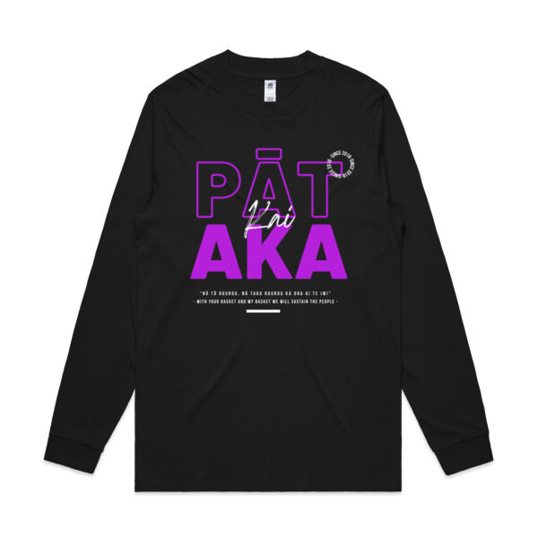 Pataka Kaitiaki Collection - Mens General Long Sleeve Tee Thumbnail