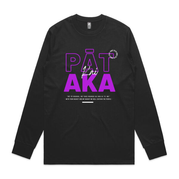 Pataka Kaitiaki Collection - Mens Classic Long Sleeved Tee Thumbnail