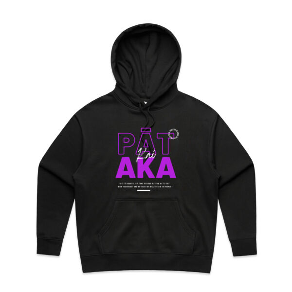 Pataka Kaitiaki Collection - Womens Heavy Hood Thumbnail