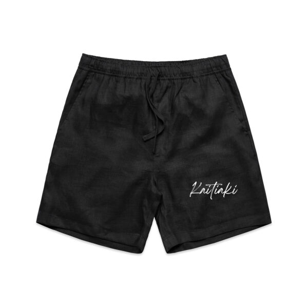 Kaitiaki - Mens Linen Shorts Thumbnail