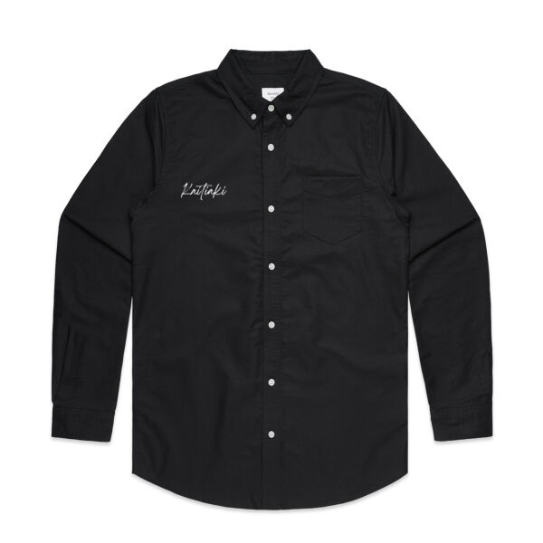 Kaitiaki - Mens Oxford Long Sleeve Shirt Thumbnail