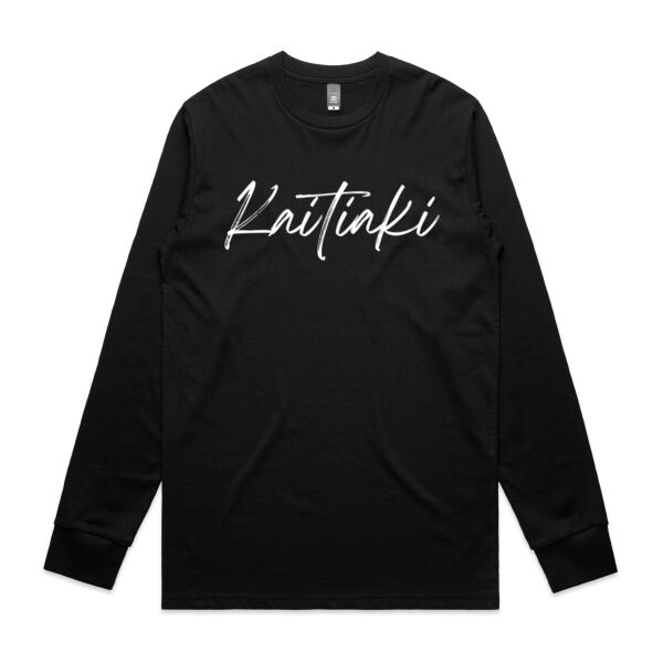 Kaitiaki - Mens Staple Longsleeve Tee Thumbnail