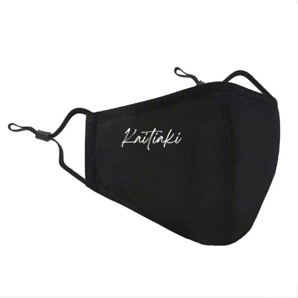 Kaitiaki - Black Face Mask Thumbnail