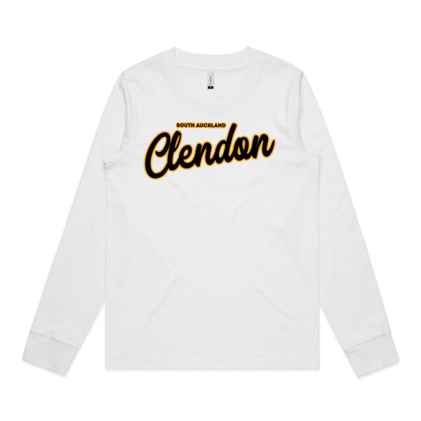 Clendon Collection - Womens Dice Longsleeve Tee Thumbnail