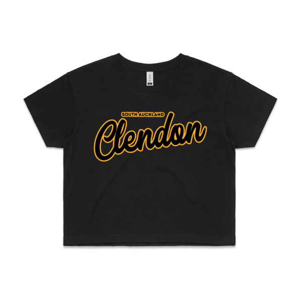 Clendon Collection - Womens Crop Tee Thumbnail