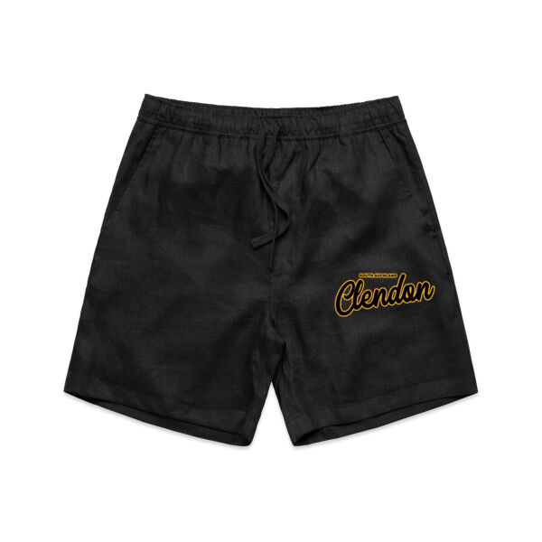 Clendon Collection - Mens Linen Shorts Thumbnail