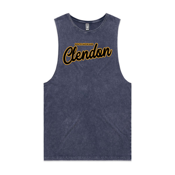 Clendon Collection - Mens Stone Wash Barnard Tank Thumbnail