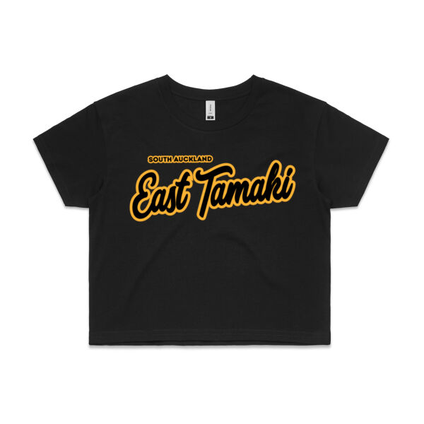 East Tamaki Collection - Womens Crop Tee Thumbnail