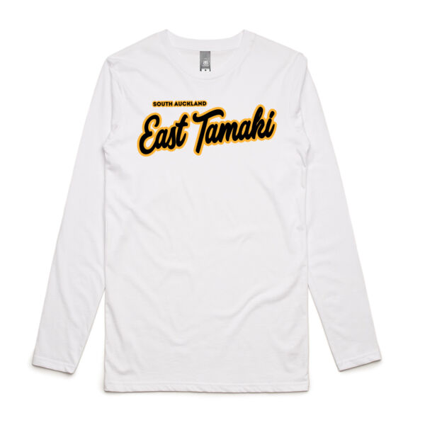 East Tamaki Collection - Mens Ink Longsleeve Tee Thumbnail