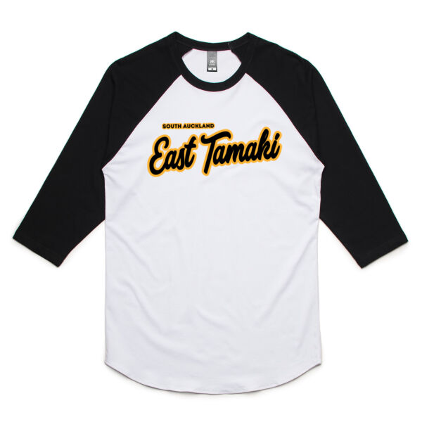 East Tamaki Collection - Mens Raglan Tee Thumbnail