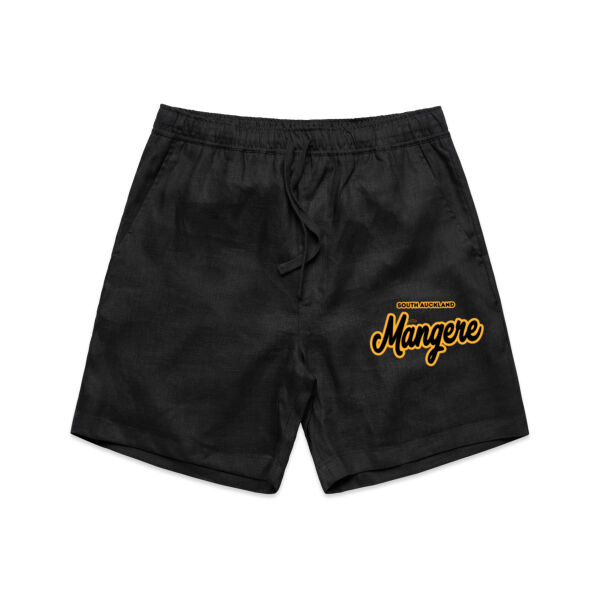 Māngere Collection - Mens Linen Shorts Thumbnail