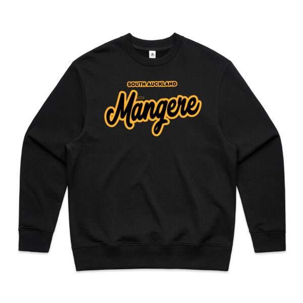 Māngere Collection - Mens Heavy Crew Thumbnail