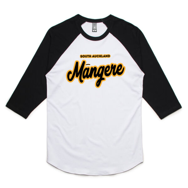 Māngere Collection - Mens Raglan Tee Thumbnail