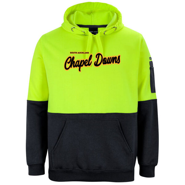 Chapel Downs Collection - Mens Staple Camo Tee - Hi Vis Pull Over Hoodie Thumbnail